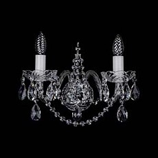 Бра bohemia ivele crystal 1411 1411b-2-195xl-ni